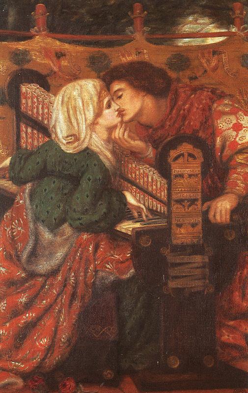 Dante Gabriel Rossetti King Rene's Honeymoon China oil painting art